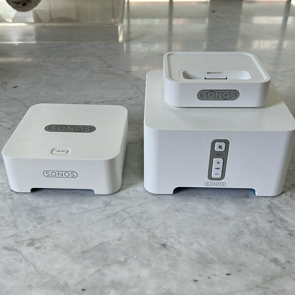 SONOS System - CONNECT, BRIDGE, and Wireless Doc.